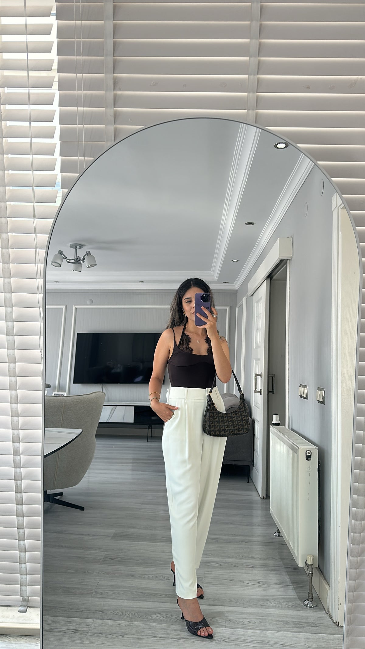 Talia Havuç Pantolon — Ekru